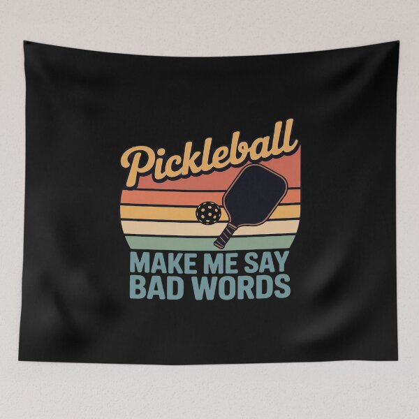 Item preview, Pickleball Makes Me Say Bad Words Pickleball Players5  designed and sold by THagBlue.