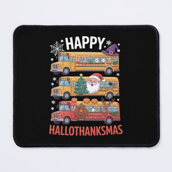 Item preview, School Bus Halloween Thanksgiving Christmas Cute designed and sold by HaileyRobel.