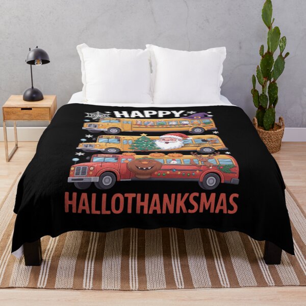 Item preview, School Bus Halloween Thanksgiving Christmas Cute designed and sold by HaileyRobel.