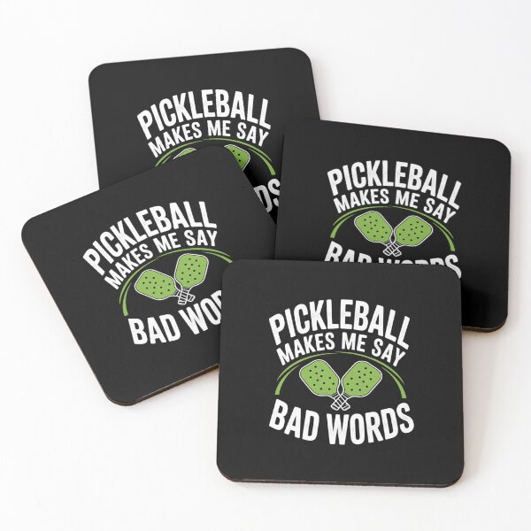 Item preview, Pickleball Makes Me Say Bad Words Pickleball Players85  designed and sold by THagBlue.