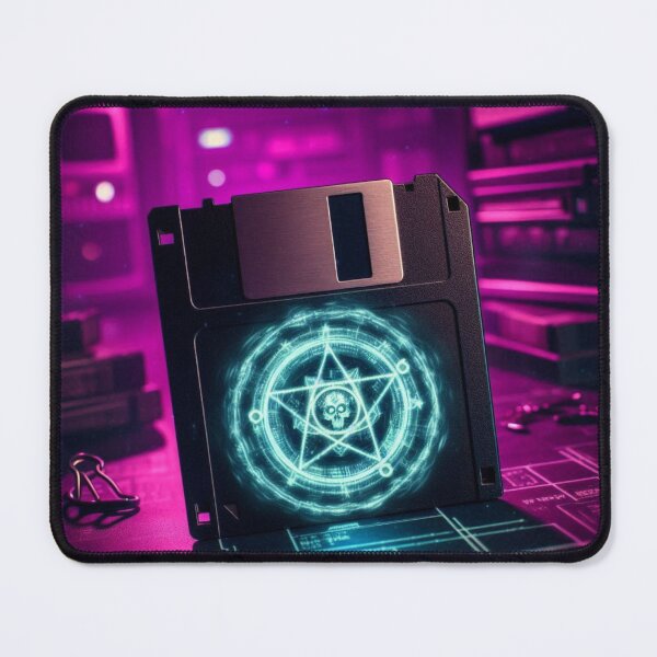 Item preview, Haunted Floppy Disk – Data Possessed designed and sold by DreamArt Creations.