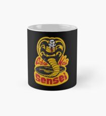 Cobra Kai Sensei - Vintage Retro Distressed Stil Tasse (Standard)