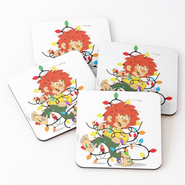 Item preview, Pumuckl läuft im Weihnachtsbaum designed and sold by DieViolettHund.