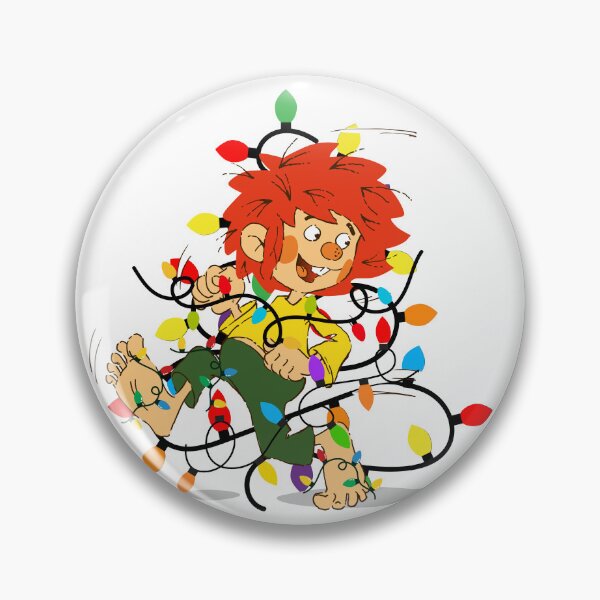 Item preview, Pumuckl läuft im Weihnachtsbaum designed and sold by DieViolettHund.