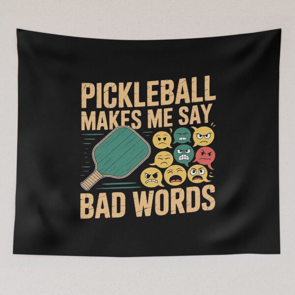 Item preview, Pickleball makes me say bad words2  designed and sold by THagBlue.