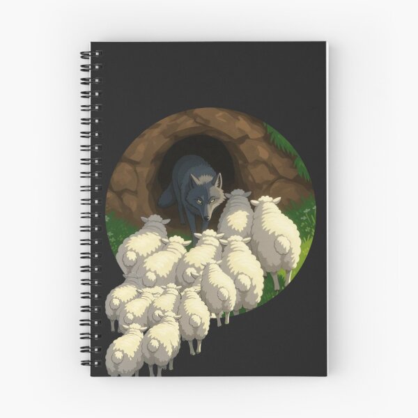 Item preview, Sheeps following the Wolf designed and sold by Diseno-Devino.