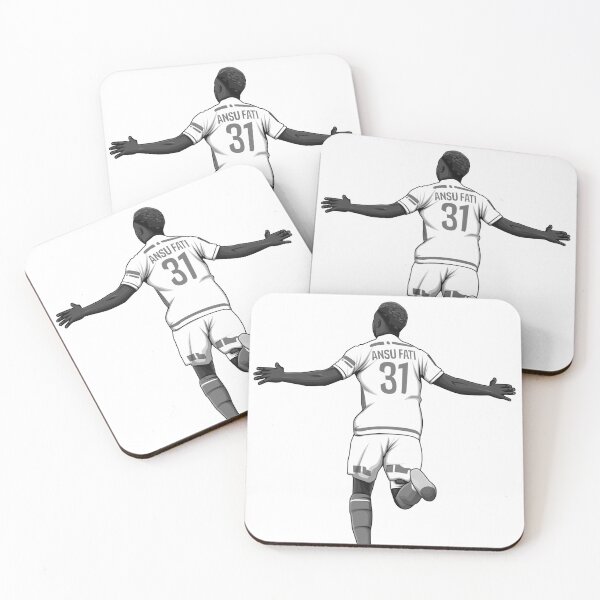 Item preview, Ansu Fati Black and White Version designed and sold by Aldduardo.