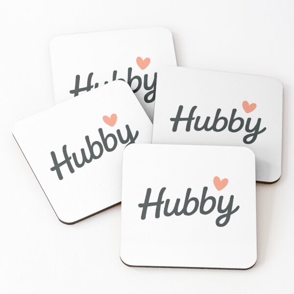 Item preview, Hubby T-Shirt – Cute Minimal Heart Design for Husbands & Grooms designed and sold by AstroGlamStudio.