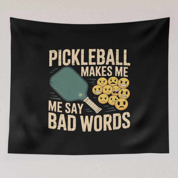 Item preview, Pickleball makes me say bad words8  designed and sold by THagBlue.