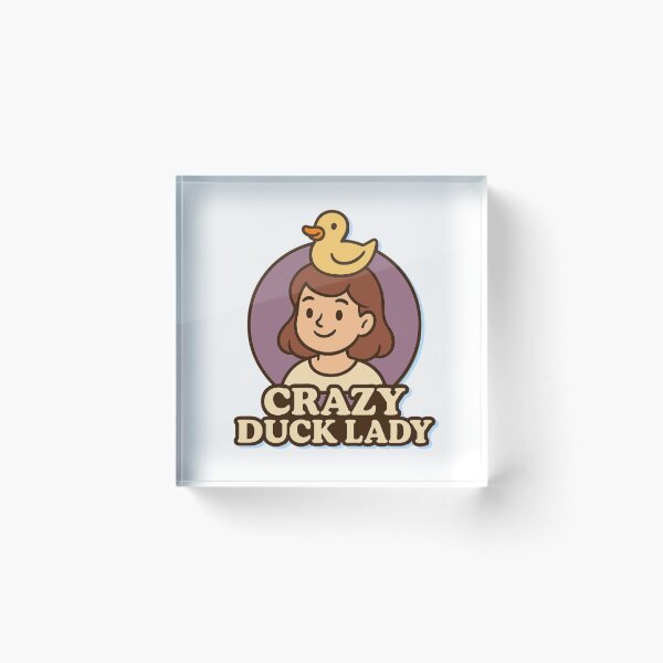 Item preview, Crazy Duck Lady  designed and sold by Chrischavers.