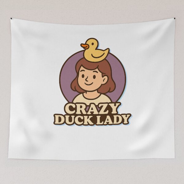 Item preview, Crazy Duck Lady  designed and sold by Chrischavers.