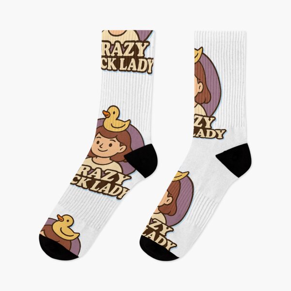Item preview, Crazy Duck Lady  designed and sold by Chrischavers.