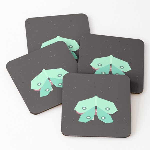 Item preview, A dreamy luna moth surrounded by mushrooms and sparkles — pure cottagecore magic. designed and sold by NeuStudio.