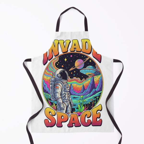 Item preview, Retro Space Astronaut Invader designed and sold by CyberdogStudios.