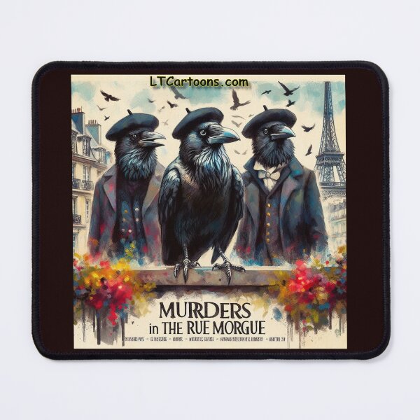 Item preview, Murder Most Fowl – Rue Morgue Noir designed and sold by Rick London Gifts.