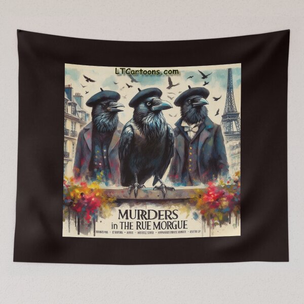 Artikelvorschau, Murder Most Fowl – Rue Morgue Noir entworfen und verkauft von Rick London Gifts.