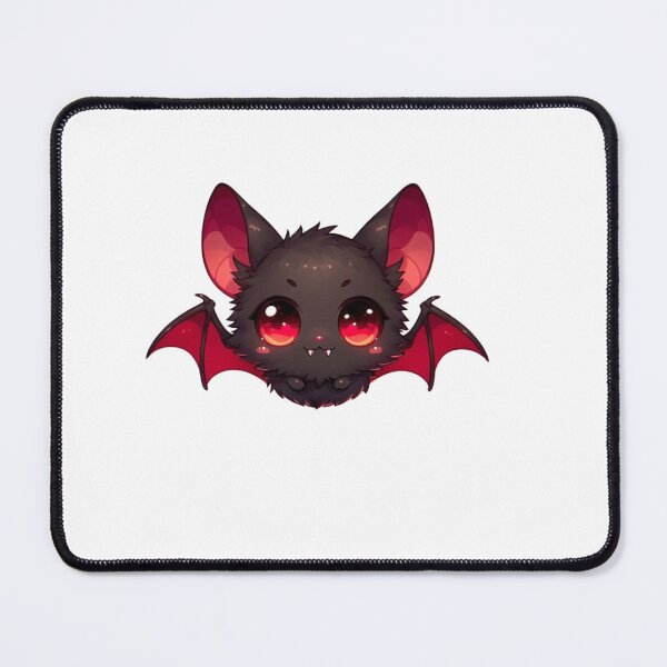 Item preview, Chibi Vampire Bat with Red Eyes – Kawaii Gothic Cutie designed and sold by TeeMoods.