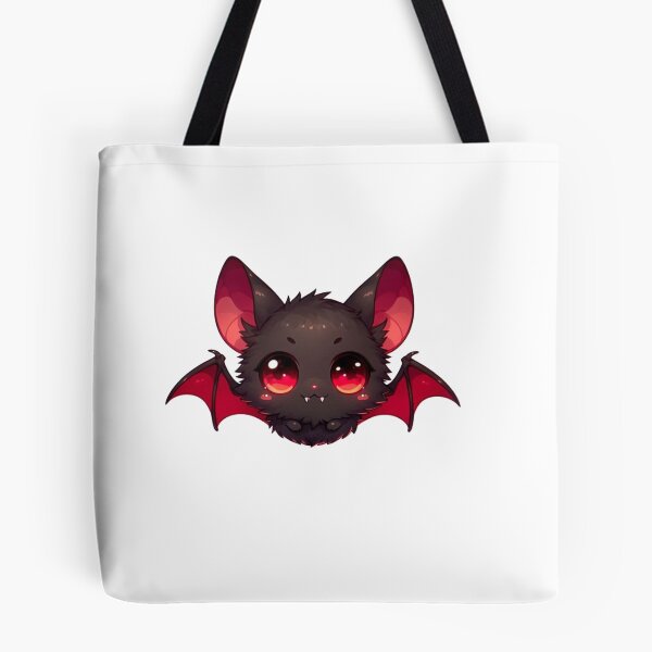 Item preview, Chibi Vampire Bat with Red Eyes – Kawaii Gothic Cutie designed and sold by TeeMoods.