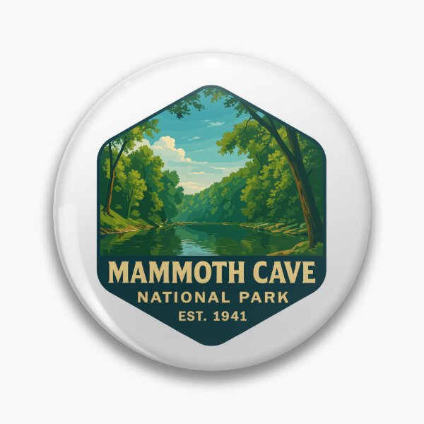 Item preview, Mammoth Cave National Park Kentucky Sticker designed and sold by Ismeal Von.