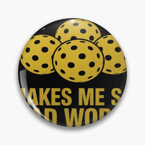 Item preview, Pickleball Player Pickleball Makes Me Say Bad Words designed and sold by THagBlue.