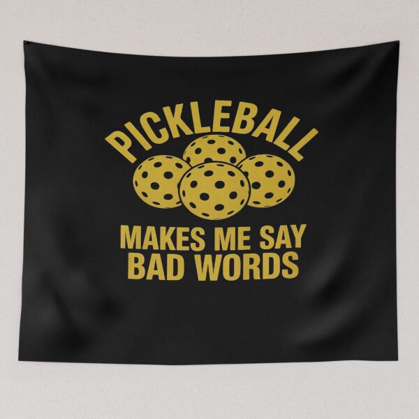Item preview, Pickleball Player Pickleball Makes Me Say Bad Words designed and sold by THagBlue.