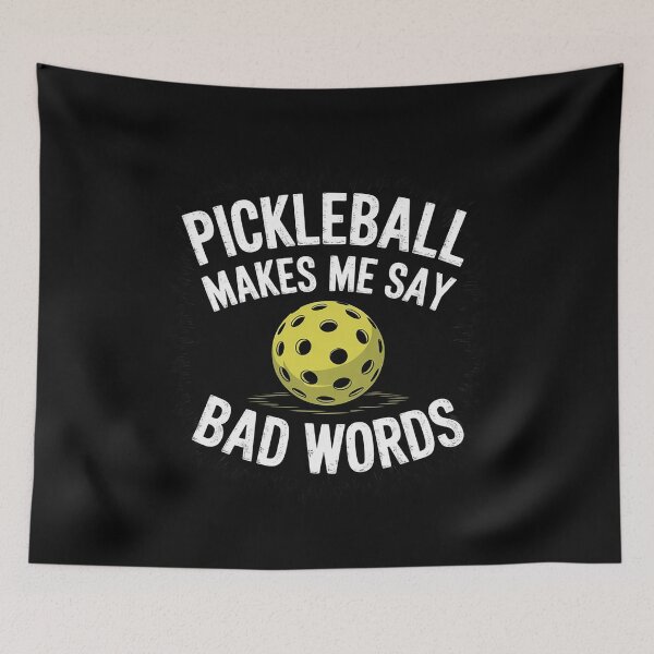 Artikelvorschau, Pickleball-Spieler Pickleball bringt mich dazu, Schimpfwörter zu sagen entworfen und verkauft von THagBlue.