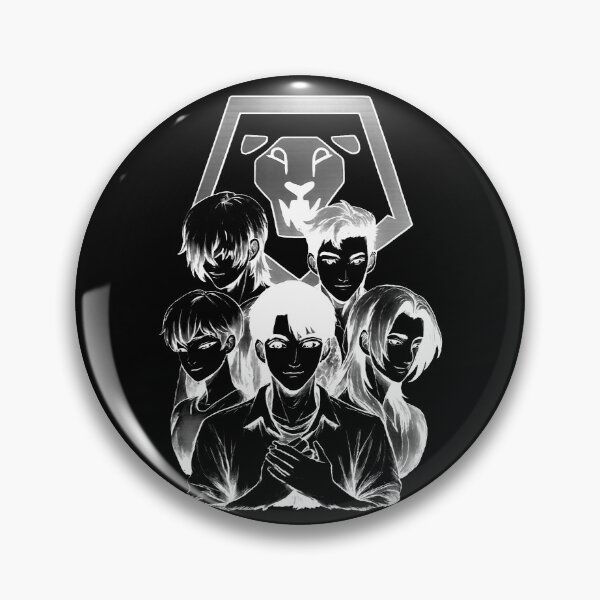 Item preview, Cute Saja Boys illustration with logo (negative ver) designed and sold by Moonshroomarts.