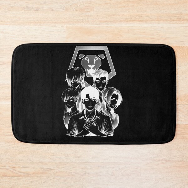 Item preview, Cute Saja Boys illustration with logo (negative ver) designed and sold by Moonshroomarts.