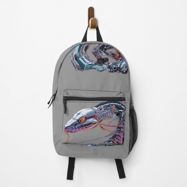Item preview, Cybernetic Snake | "Futuristic Metallic Serpent with Visible Circuits" designed and sold by Naturalite19.