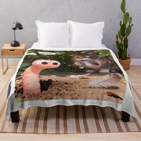 Item preview, Worm Sleeps In Print designed and sold by Lichentroupe63.