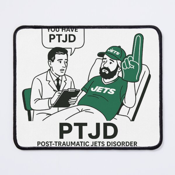 Item preview, Post-Traumatic Jets Disorder designed and sold by JetsFanShop.