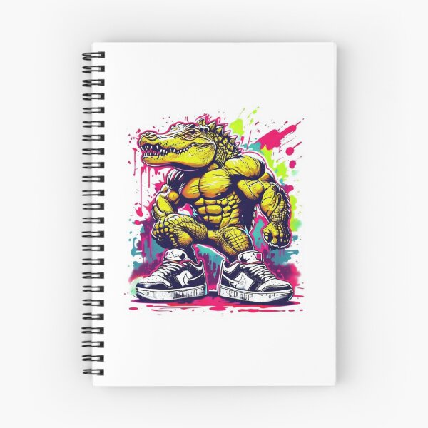 Item preview, Croco King Graffiti Streetwear Sticker Design designed and sold by Imaginarium of Chaos falcon88 .
