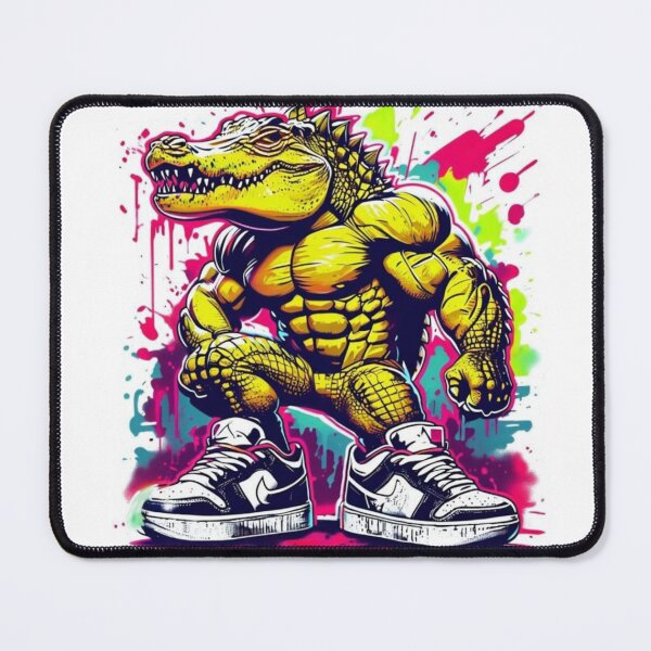 Item preview, Croco King Graffiti Streetwear Sticker Design designed and sold by Imaginarium of Chaos falcon88 .
