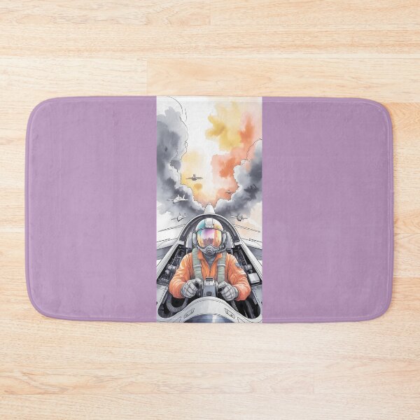 Item preview, Fighter Pilot Watercolor Skies Png By Merch, Limited Edition designed and sold by BRCYNTHIASHOP.