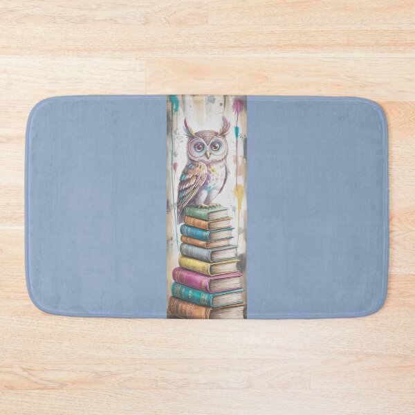 Item preview, Colorful Owl Reading Art By Merch, Limited Edition designed and sold by BRCYNTHIASHOP.
