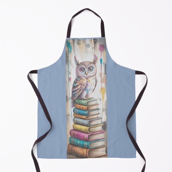 Item preview, Colorful Owl Reading Art By Merch, Limited Edition designed and sold by BRCYNTHIASHOP.