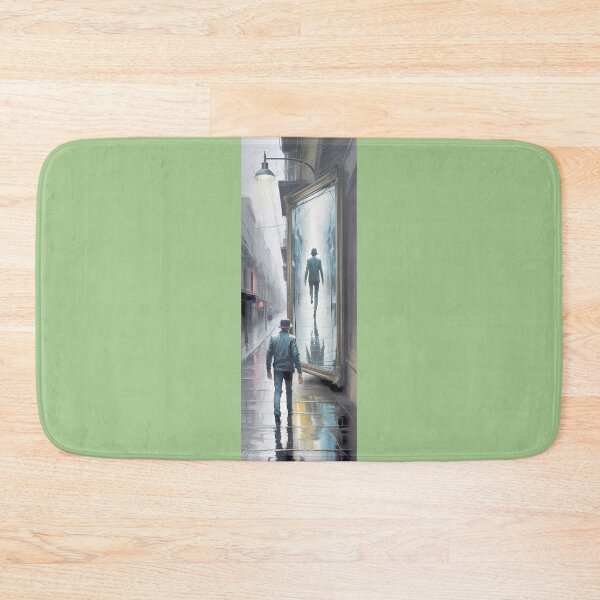 Item preview, Rainy Street Reflection Surreal Art Png By Merch, Limited Edition designed and sold by BRCYNTHIASHOP.