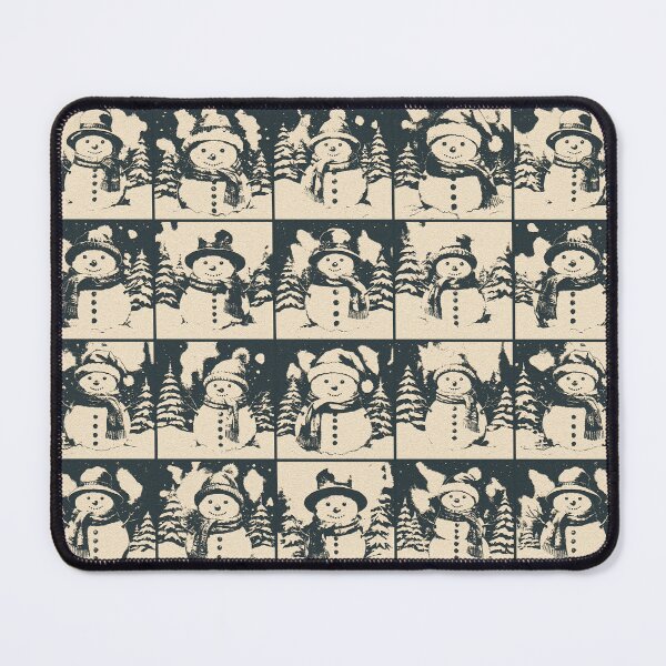 Item preview, Snowman Illustration Pattern | Snowman Art | Snowman Drawing | Color Art designed and sold by UnhingedBird.
