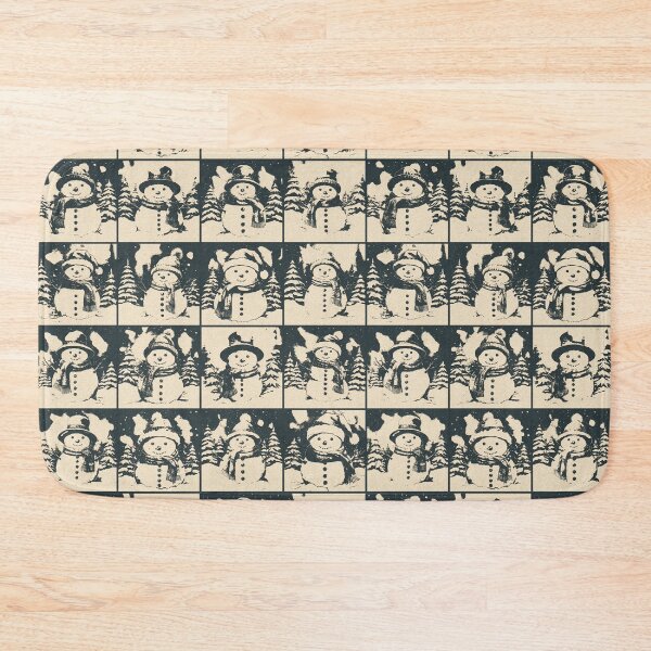Item preview, Snowman Illustration Pattern | Snowman Art | Snowman Drawing | Color Art designed and sold by UnhingedBird.