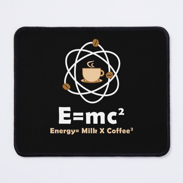 Item preview, E=mc² Funny Physicist Quote Coffee Energy Physics designed and sold by Lenny Stahl.