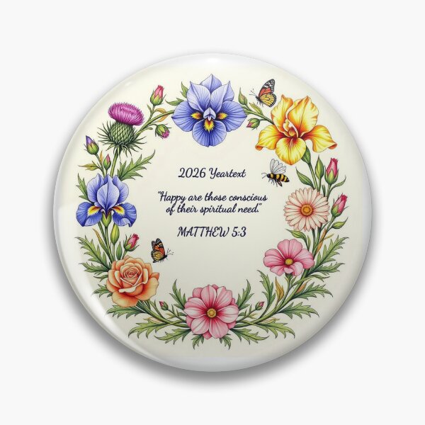Item preview, 2026 Yeartext JW More Floral designed and sold by IvaRenee.