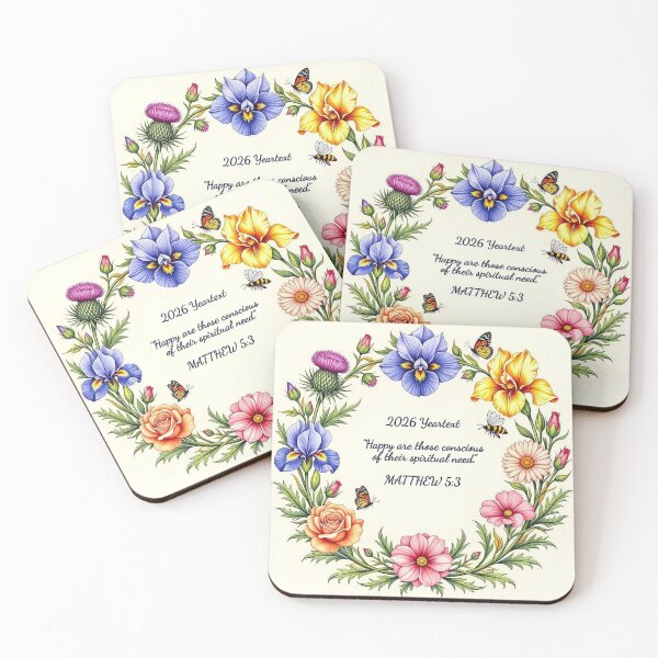 Item preview, 2026 Yeartext JW More Floral designed and sold by IvaRenee.