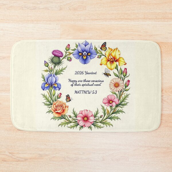 Item preview, 2026 Yeartext JW More Floral designed and sold by IvaRenee.