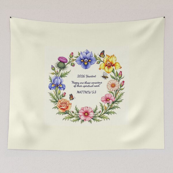 Item preview, 2026 Yeartext JW More Floral designed and sold by IvaRenee.
