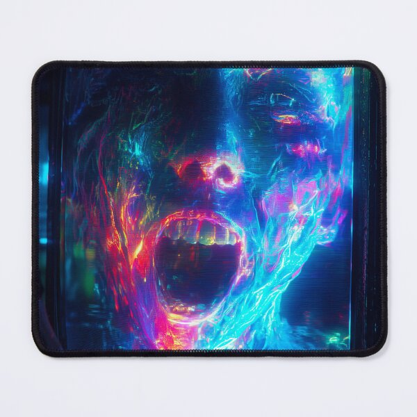 Item preview, Neon TV Horror designed and sold by MatrixTattoo.