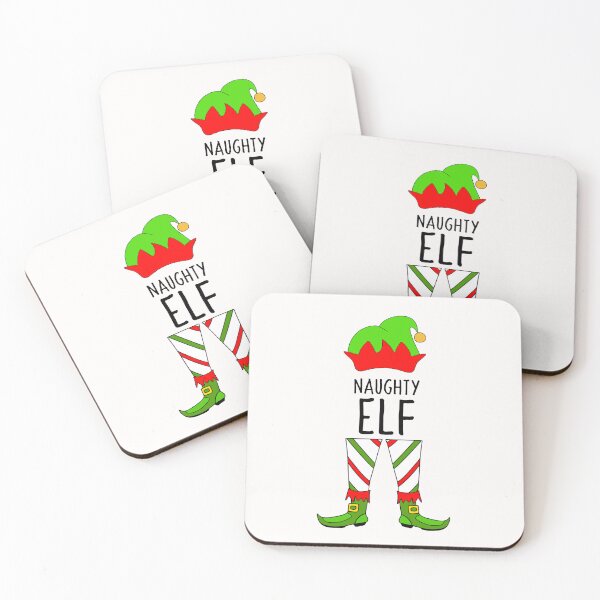 Item preview, Naughty Elf Matching  designed and sold by Sartoris Art.