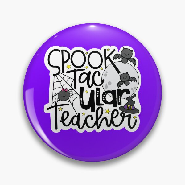 Item preview, Spooktacular Teacher Halloween White Design | Cute Ghost Teacher Design for Educators designed and sold by Educlips.