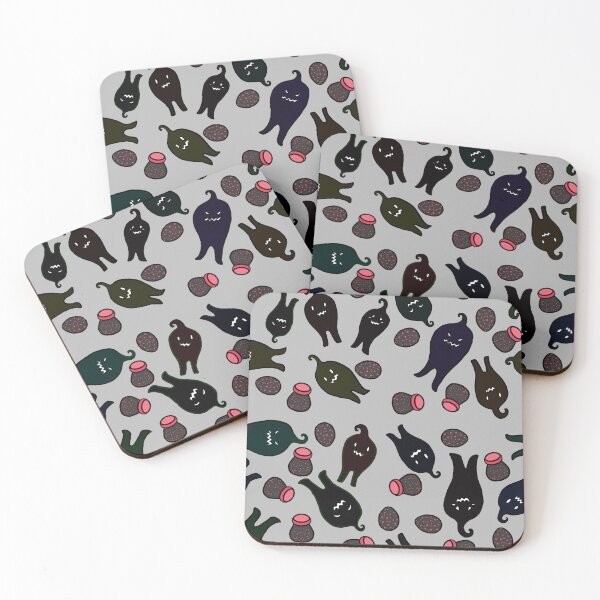 Item preview, Krobus Pattern Gray Background designed and sold by JurassicParkans.