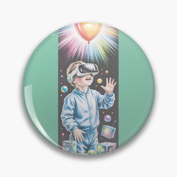 Item preview, Vr Boy With Rainbow Balloon And Bubbles By Merch, Limited Edition designed and sold by BRCYNTHIASHOP.