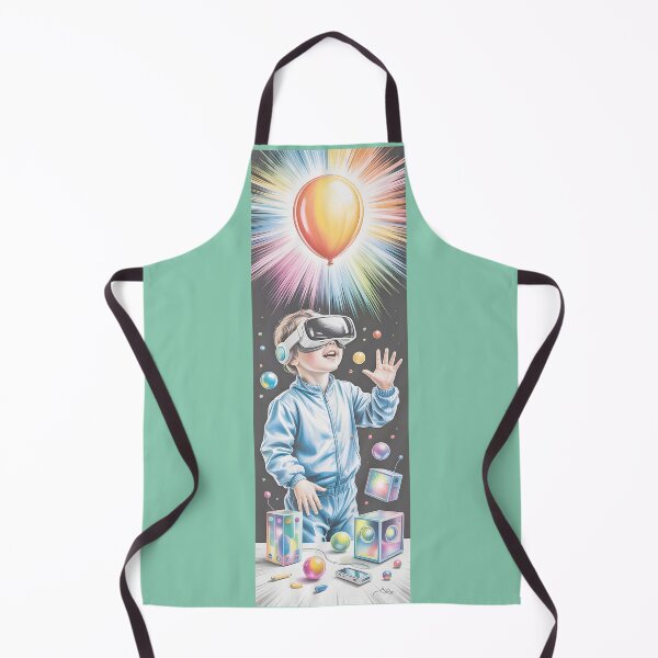 Item preview, Vr Boy With Rainbow Balloon And Bubbles By Merch, Limited Edition designed and sold by BRCYNTHIASHOP.